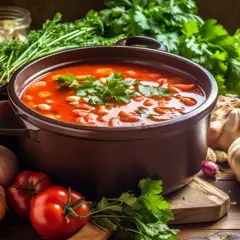 Zupa pomidorowa bez mięsa: tajemnica smaku pełnego aromatu