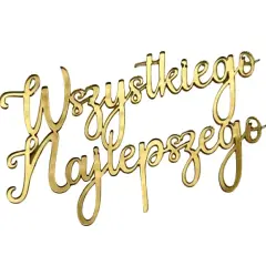 Jak zrobić perfekcyjny napis wszystkiego najlepszego na tort - poradnik