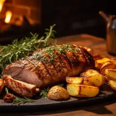 Soczysta gęś pieczona w kawałkach: krok po kroku