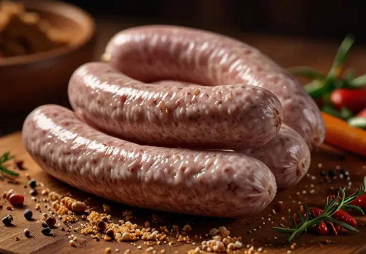 Biała kiełbasa: Przepis na domową białą kiełbasę o wadze 3 kg