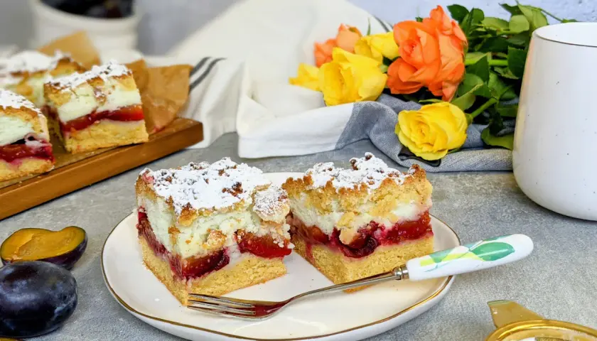 Najlepsze ciasto dietetyczne ze śliwkami - tylko 150 kcal w porcji