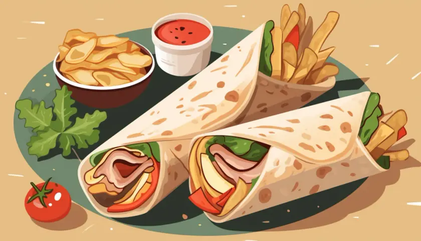 Ile kalorii ma kebab w tortilli - Kebab tortilla kcal